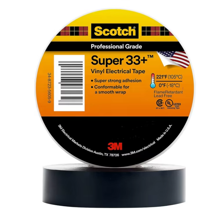 3M Professional Electrical Insulation Tape Super 33+