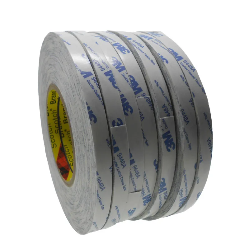 3M 9448A Cotton Paper Double-Sided Adhesive Tape