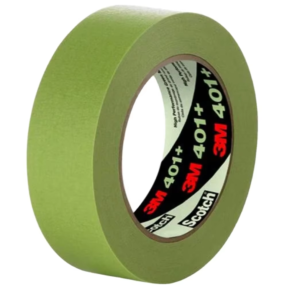 3M High-Performance Green Masking Tape 401+