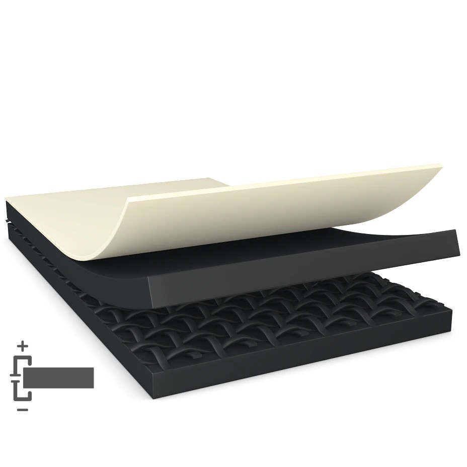 TESA 60234 55µm single-sided matte black XYZ-direction conductive adhesive tape